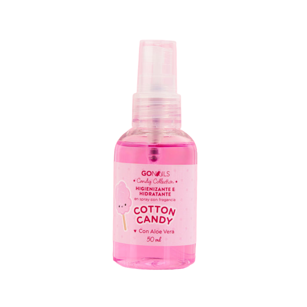 Higienizante E Hidratante Gonails Cotton Candy 50ml