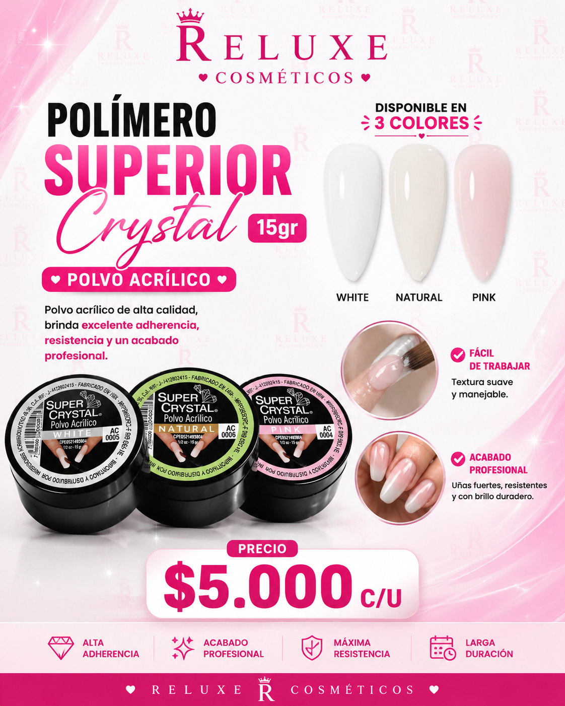 Polimero Súper Crystal 15gr