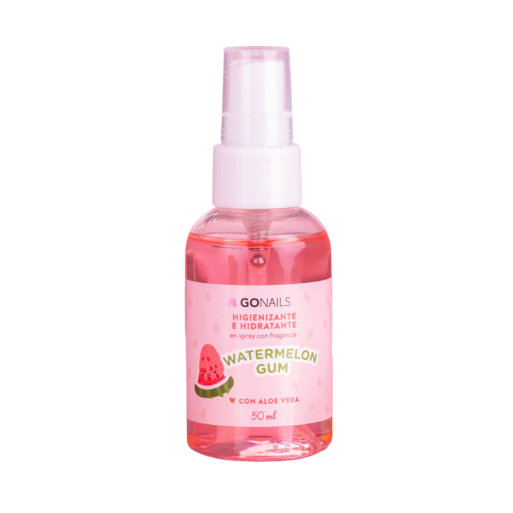 Higienizante E Hidratante Gonails Watermelon Gum 50ml