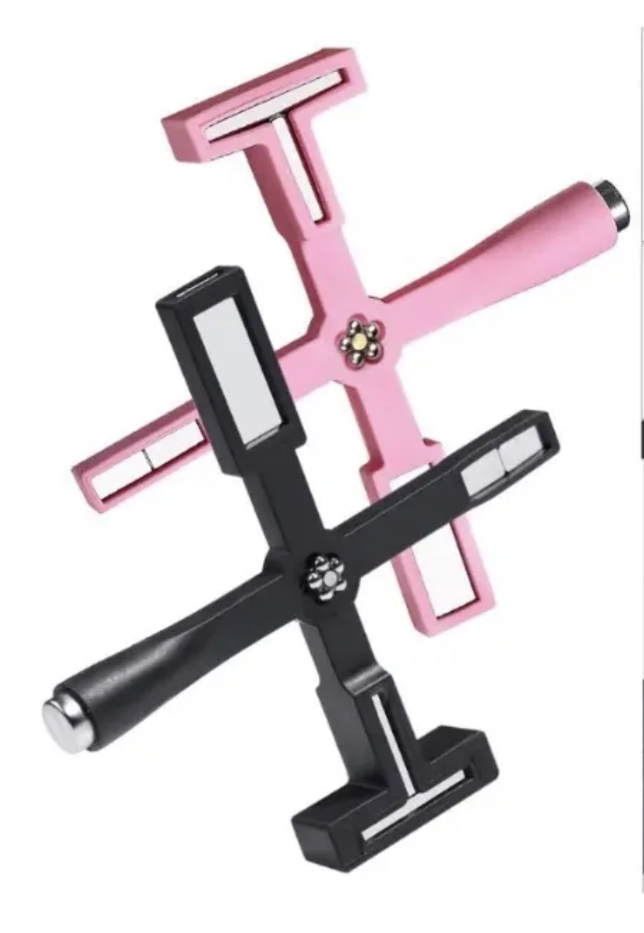 Imán en Cruz Rosado x 5