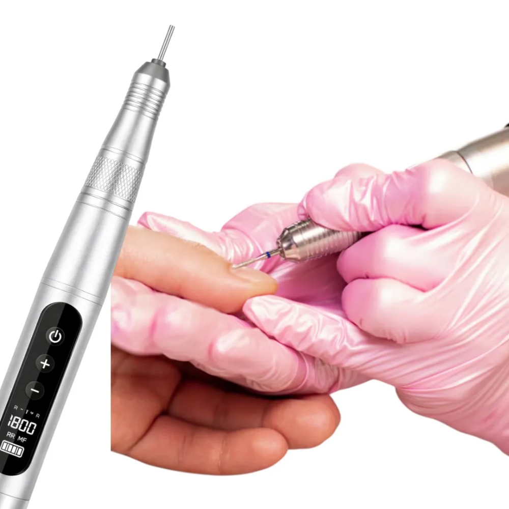 Torno Nailstar Plateado Inalámbrico 35rpm