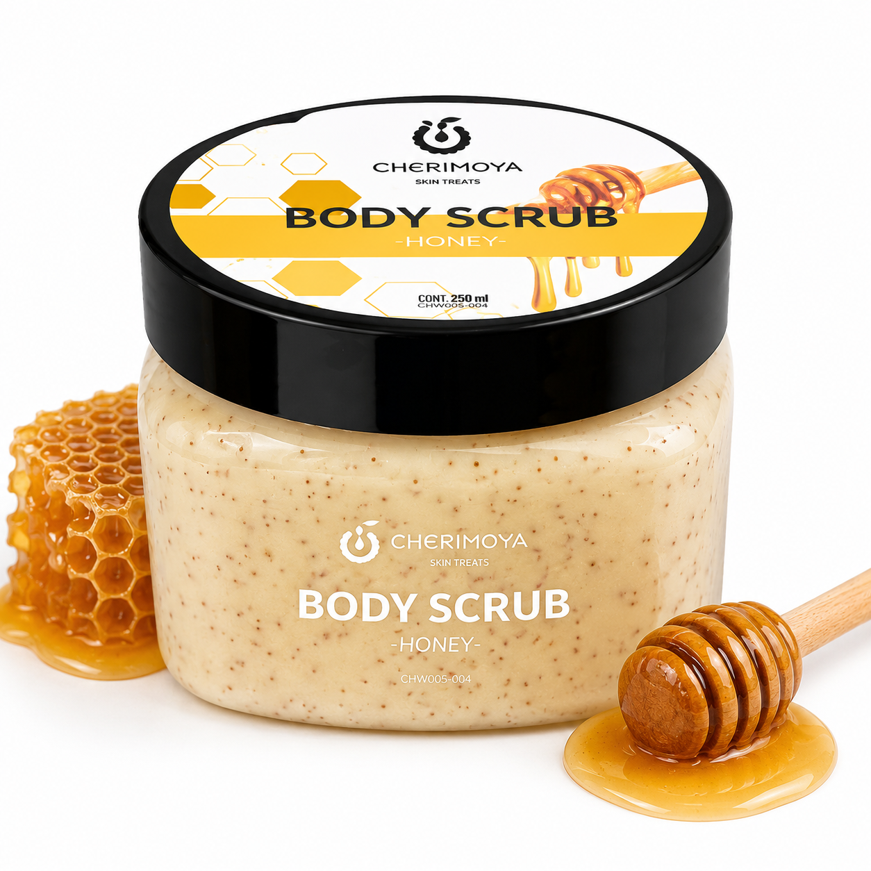 Exfoliante Cherimoya Body Scrub Miel 450 ML