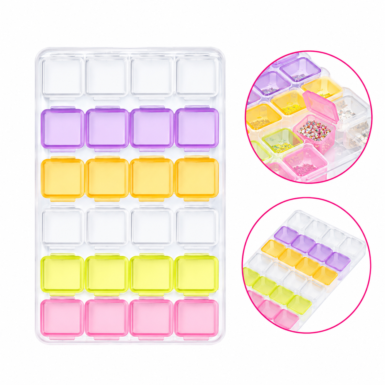 Caja Organizadora De Cristales
