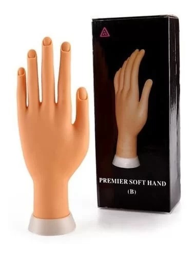 MANO DE PRACTICA SILICONA