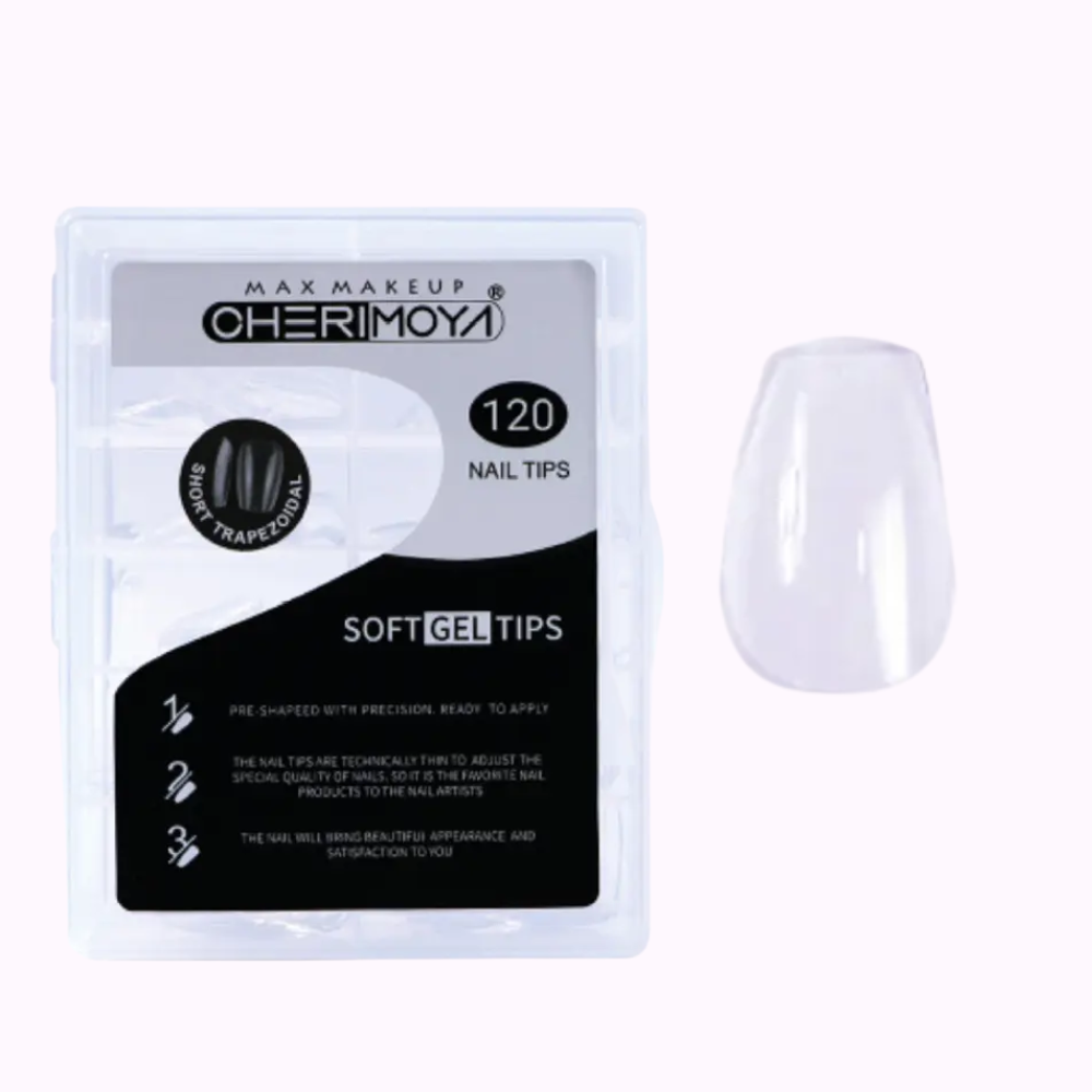 Tips Soft Gel Coffin Corto 120 Cherimoya