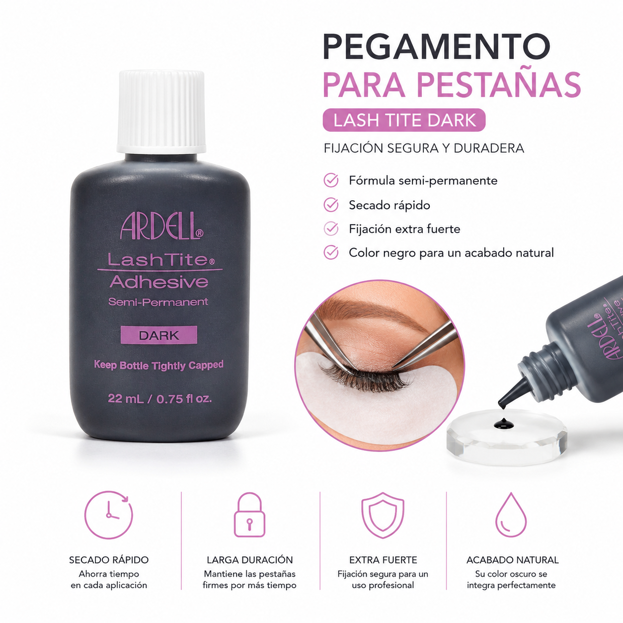 Pegante Ardell 22ML Negro