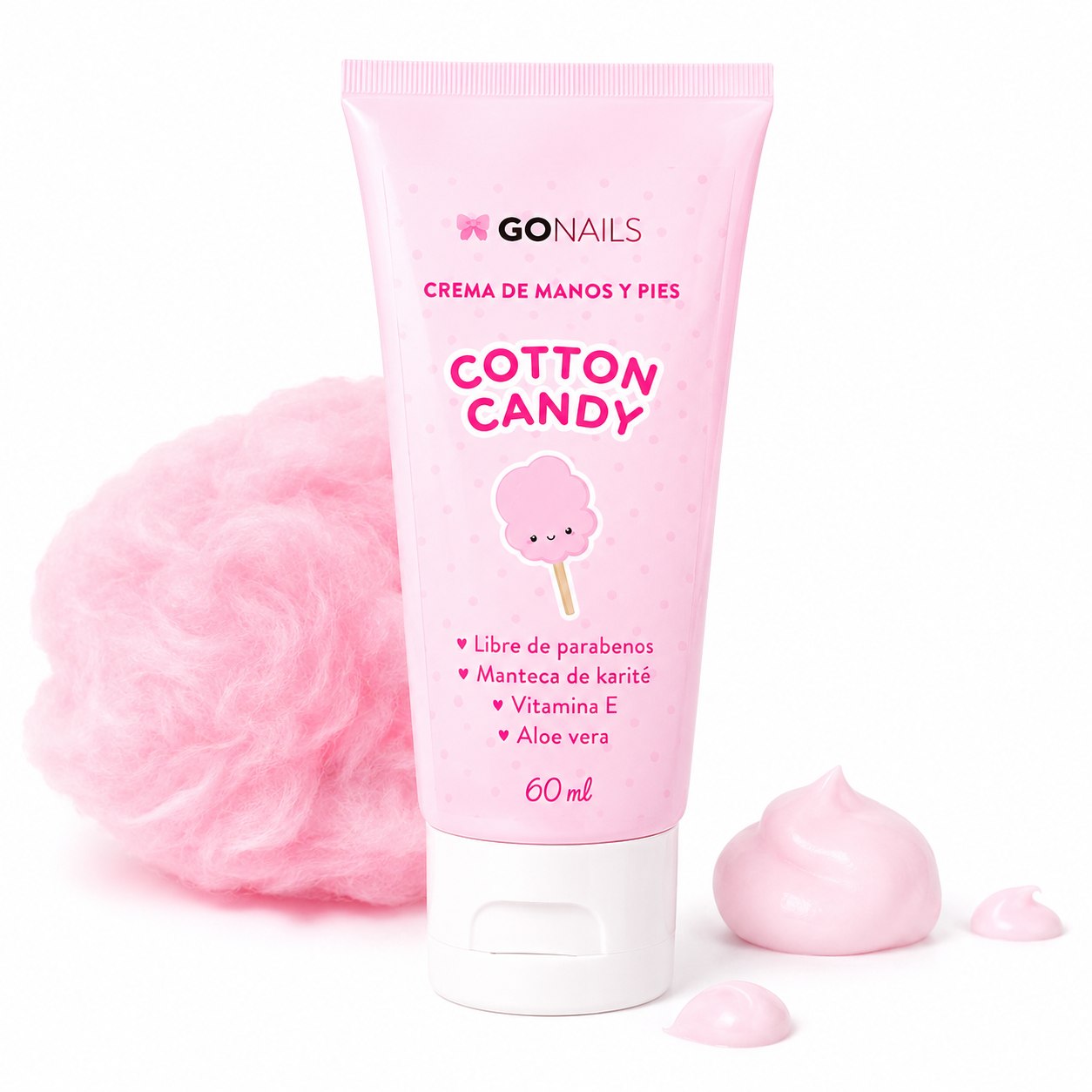 Crema De Manos 60ML Cotton Candy Gonails