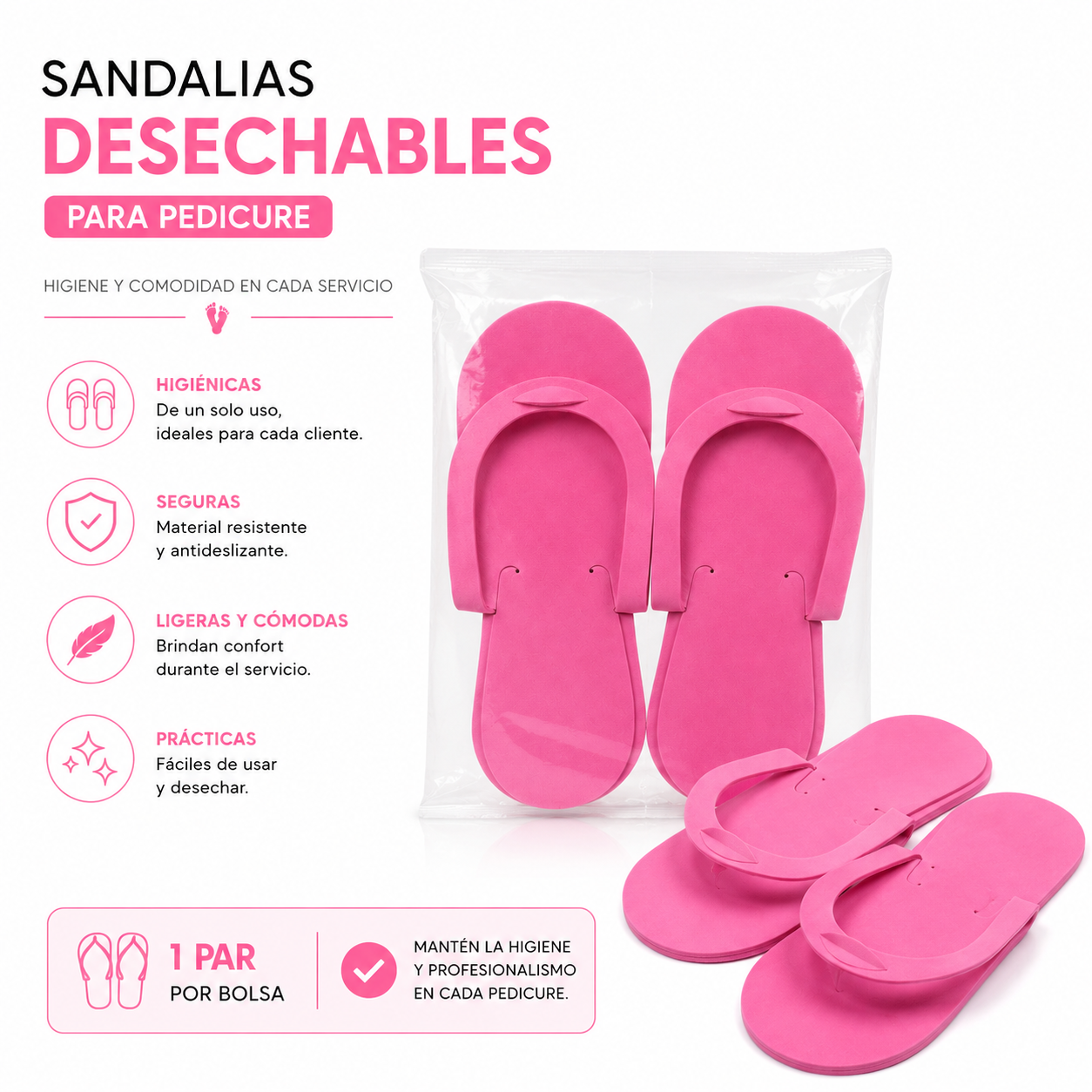Par Pantuflas Desechables