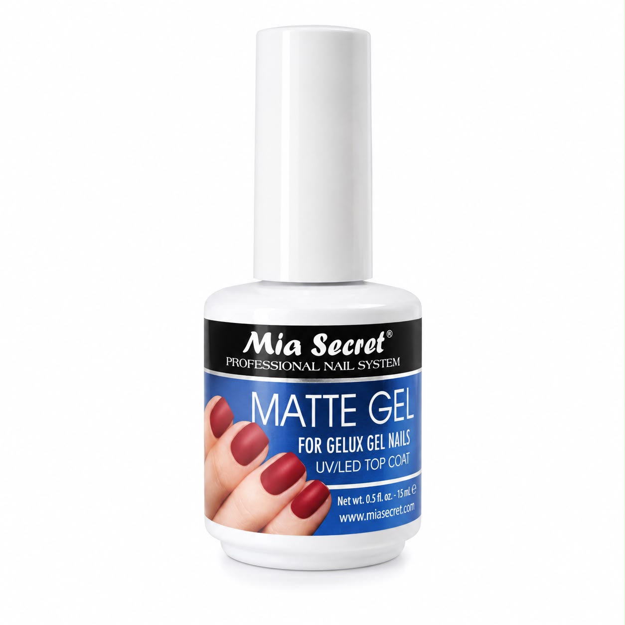 Top Coat Matte Gel 15 Ml Mia Secret