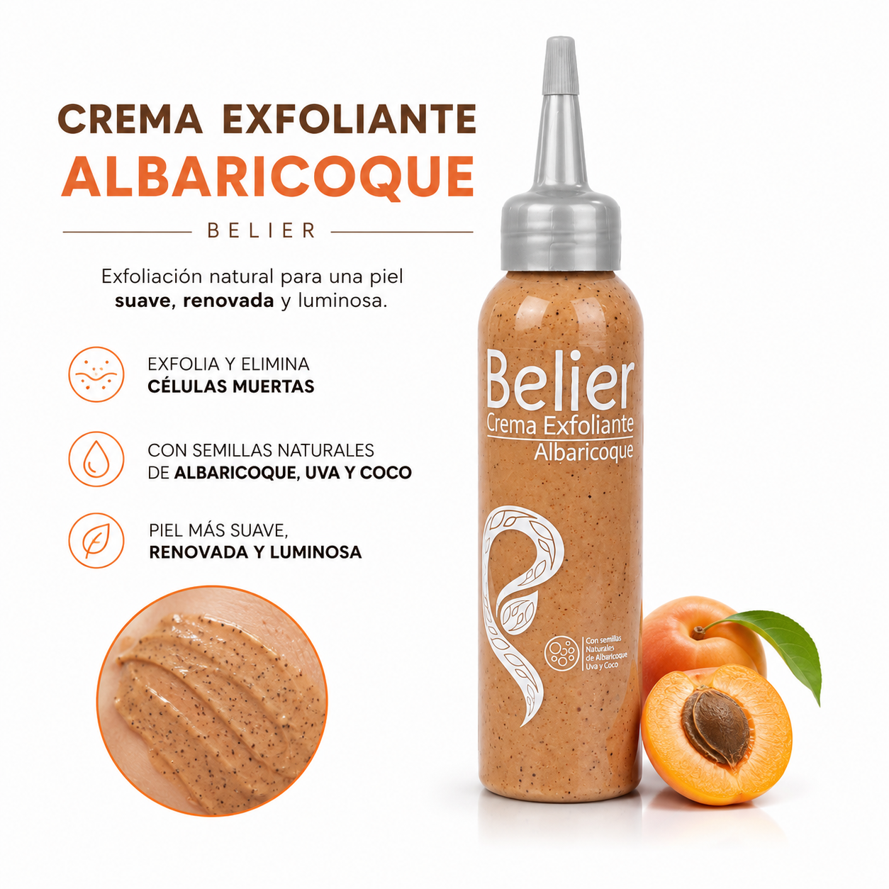 Exfoliante Belier Albaricoque 120 ml