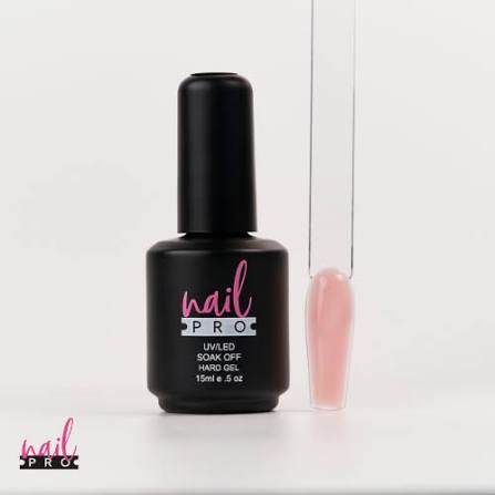 HARD GEL 001 NUDE PINK  NAIL PRO 15ML