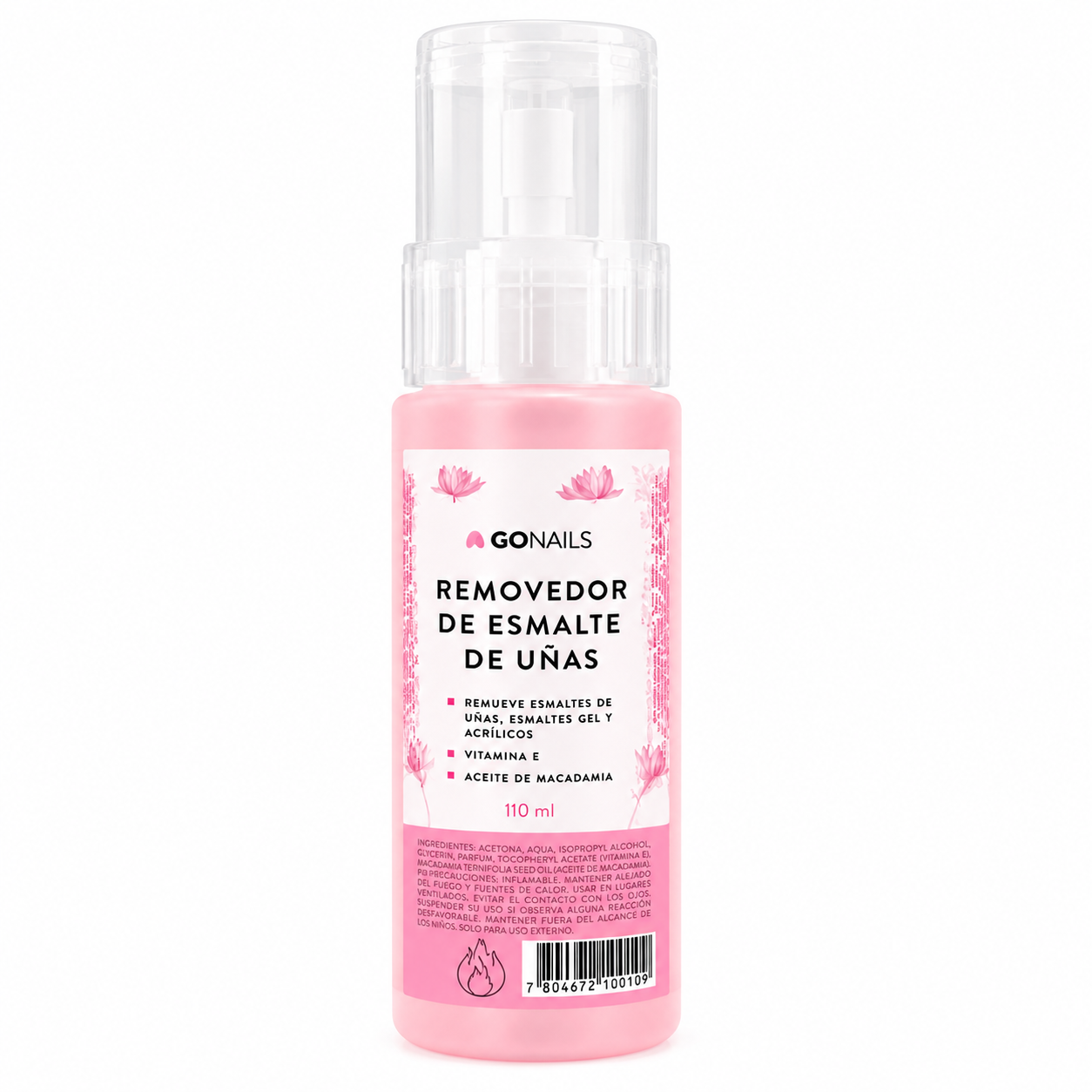 Removedor Permanente GoNails 110ML