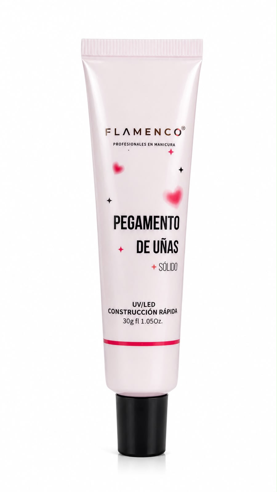 Pegamento De Uñas Solido Contrucción Flamenco 30 Gr
