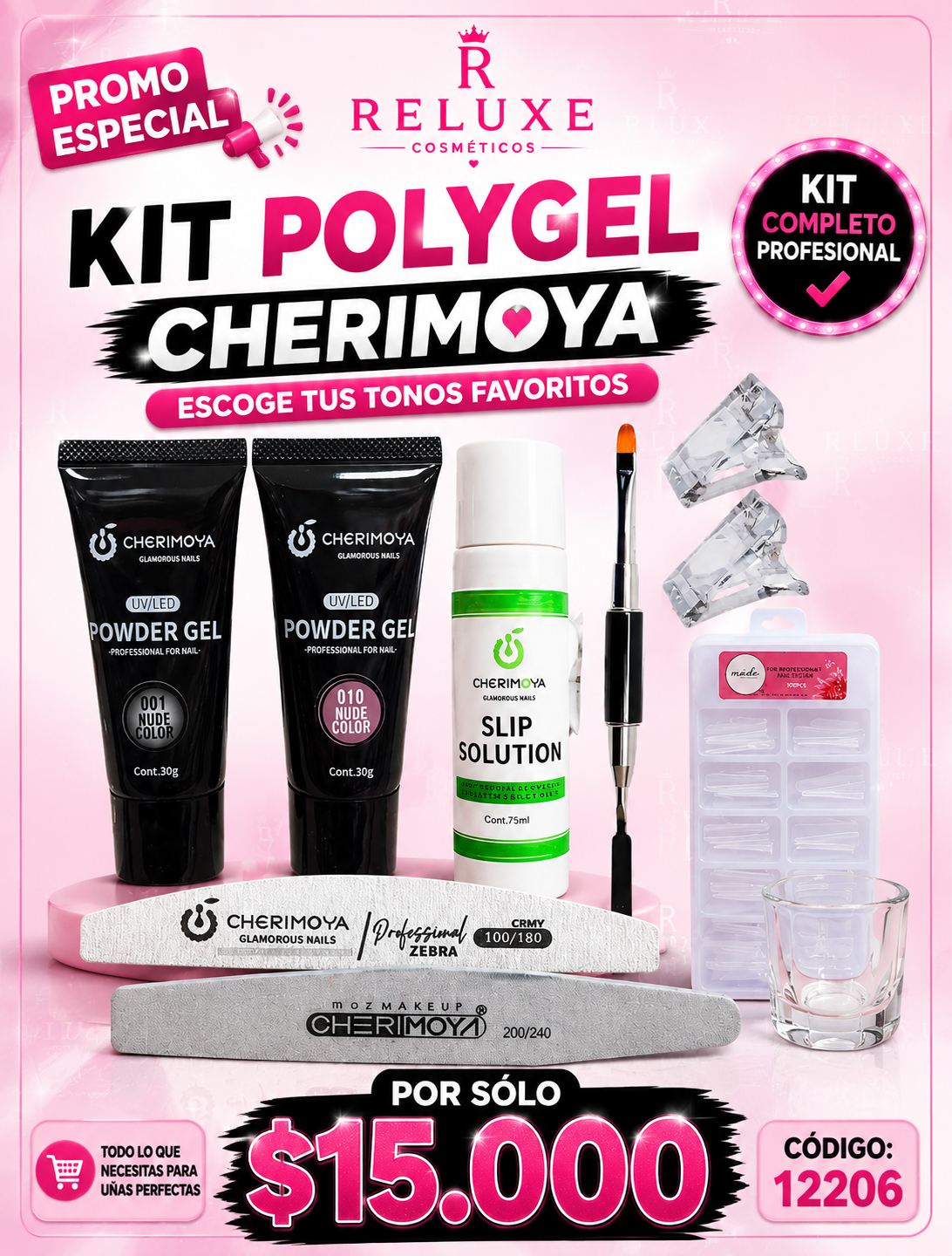 Kit Polygel Cherimoya