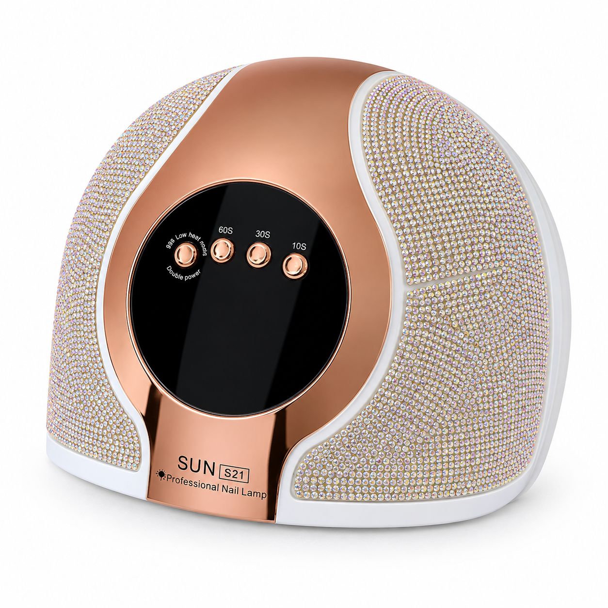 Lámpara Sun S21 Con Brillos 288w Dorado