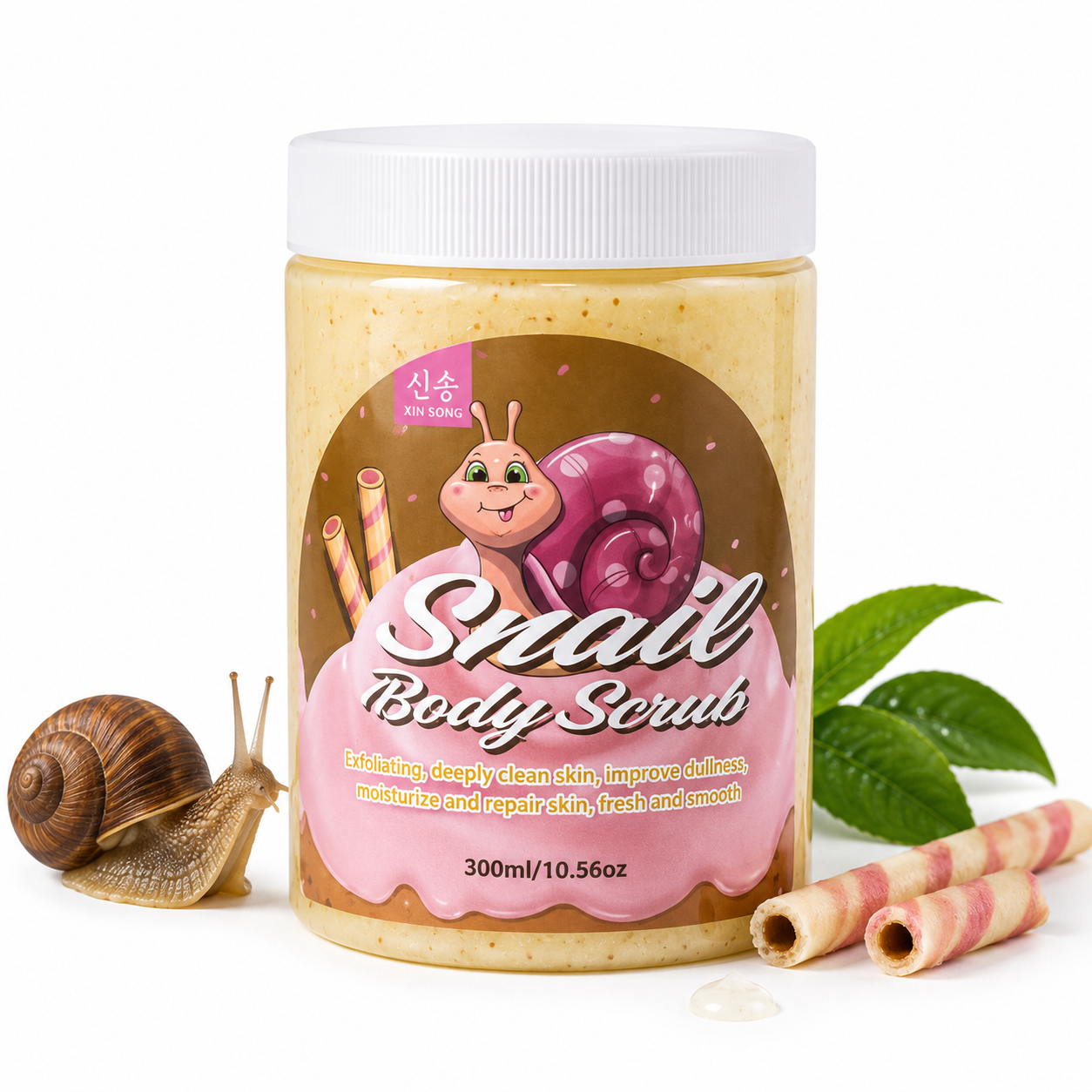Exfoliante Body Scrub Caracol 300Ml