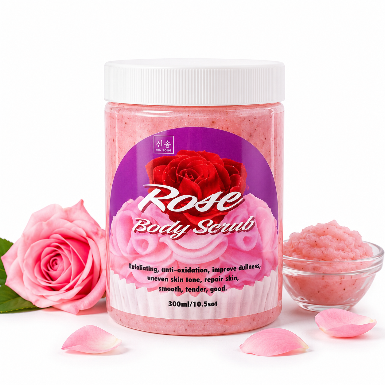 Exfoliante Body Scrub Rosas 300ML