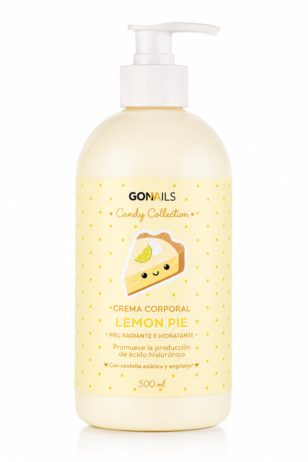 Crema De Manos y Pies Gonails Lemon Pie 500 Ml