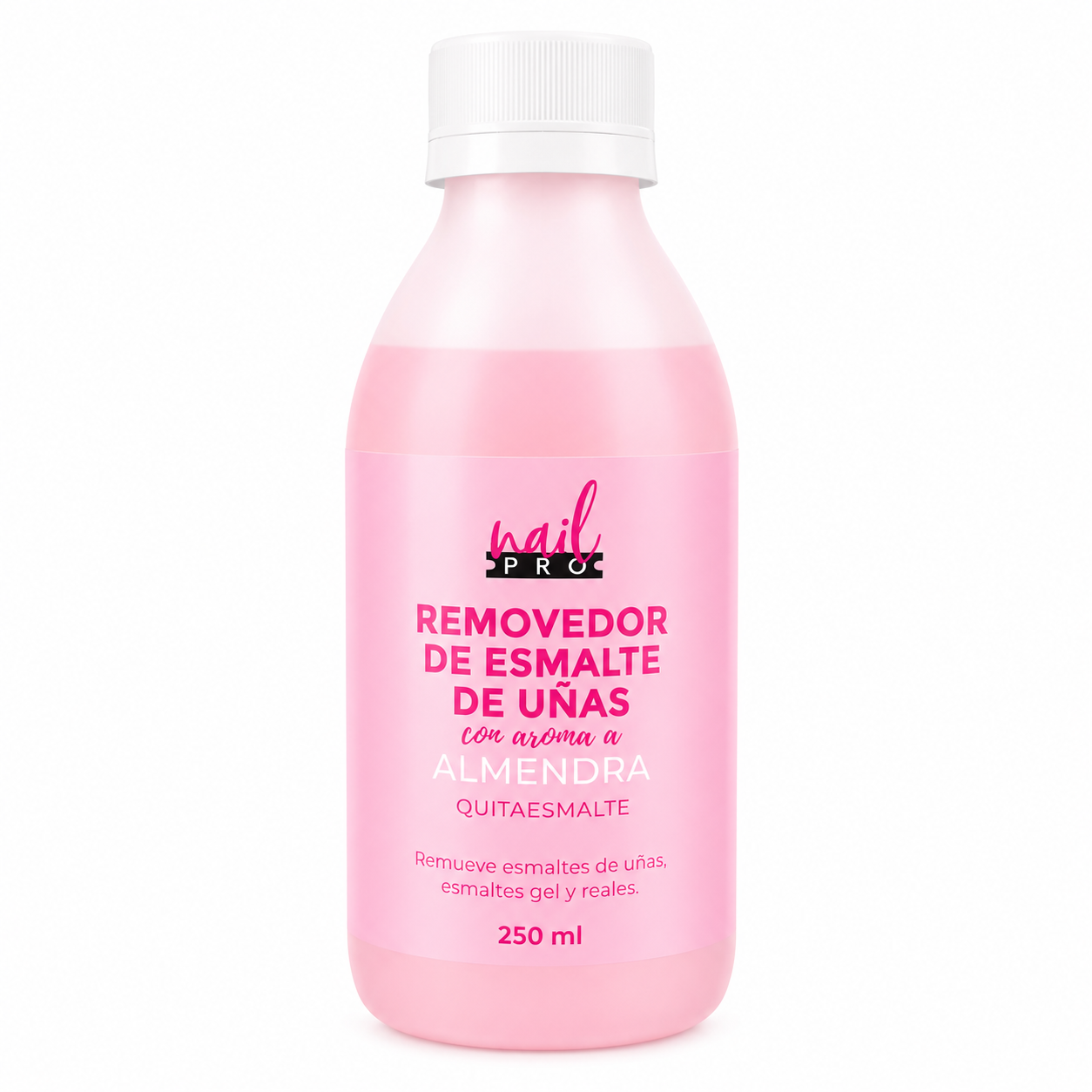 Removedor Permanente Nail Pro Almendra 250ML