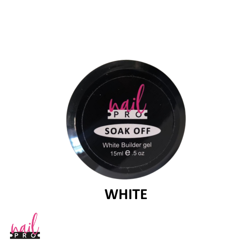 BUILDER GEL  NAIL PRO 15ML WHITE