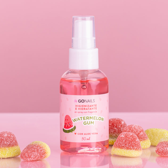 Higienizante E Hidratante Gonails Watermelon Gum 50ml