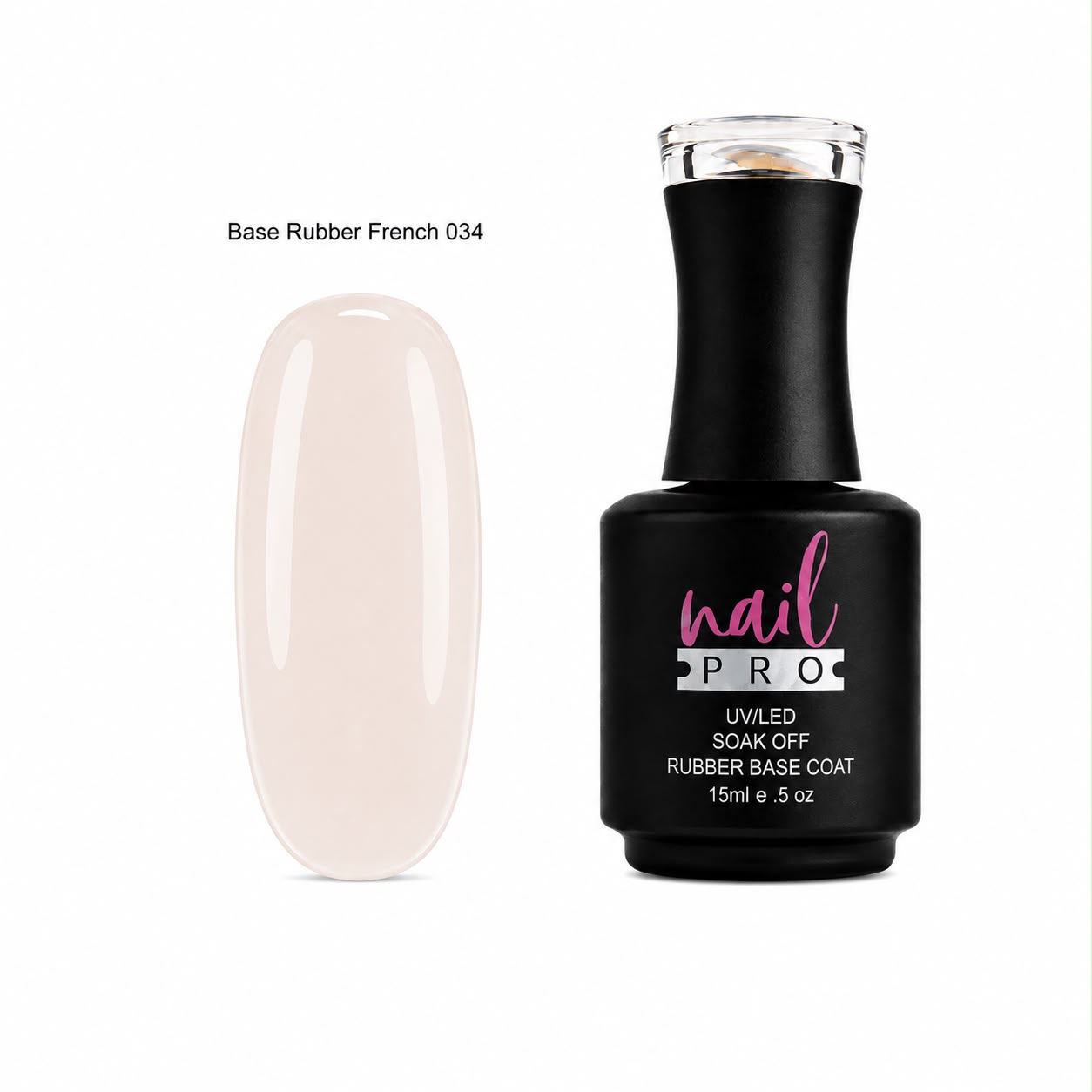 Base Rubber Nail Pro 15 Ml French 034