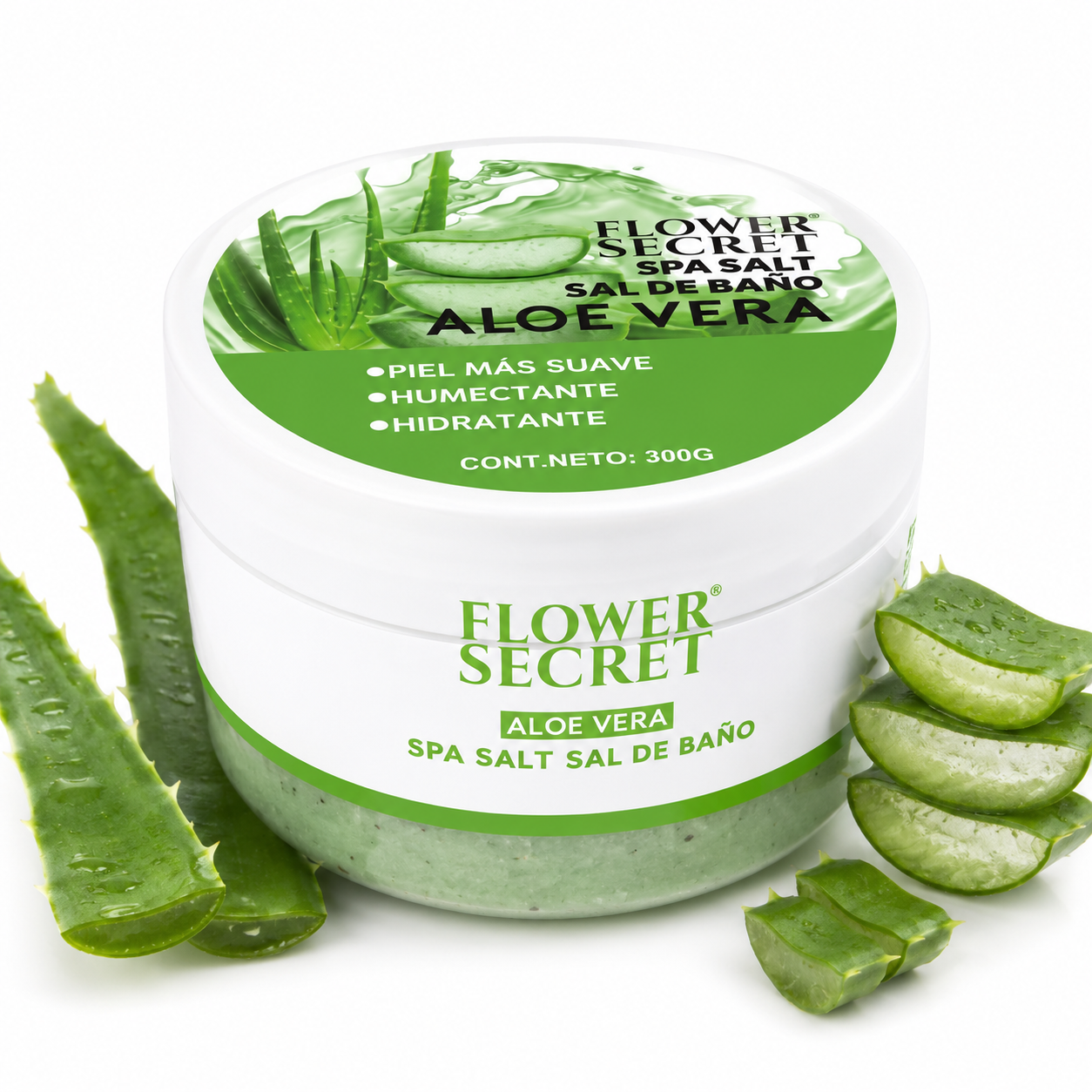 Exfoliante Spa Sal De Baño Aloe Vera 300GR